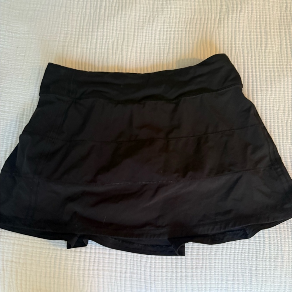 lululemon athletic Black Mini Skirt